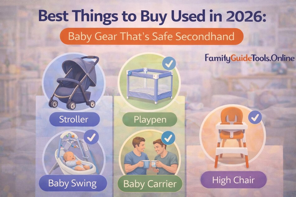 Best Things to Buy Used in 2026: Baby Gear That’s Safe Secondhand