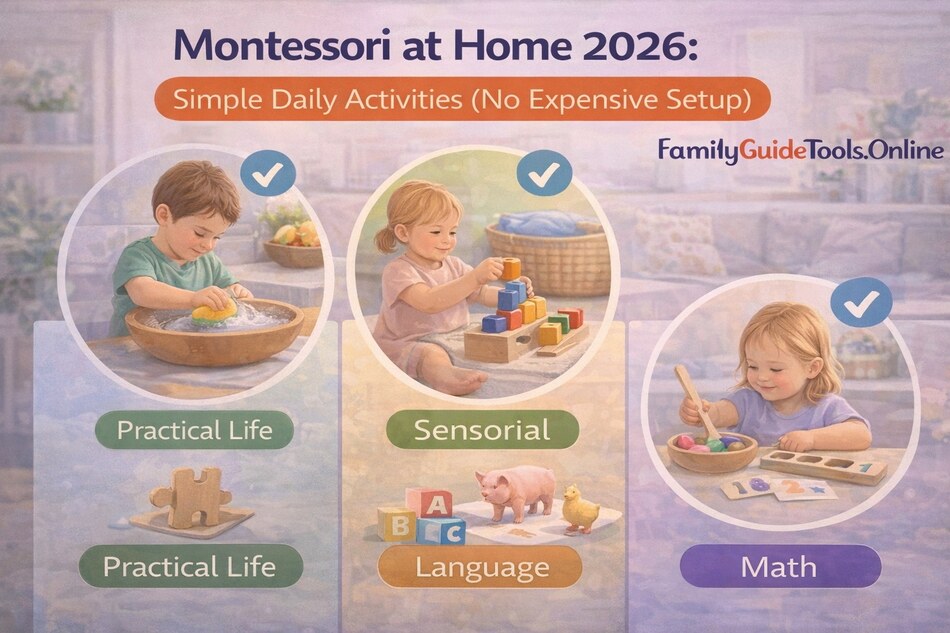 Montessori at Home 2026: Simple Daily Activities (No Expensive Setup)