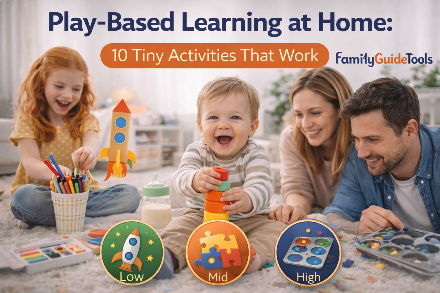 Play-Based Learning at Home: 10 Tiny Activities That Work